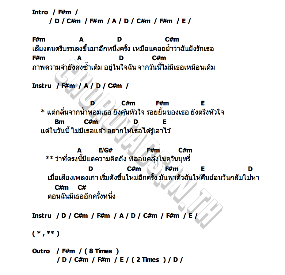 คอร์ด เสียงเพลงและความคิดถึงลอยคลุ้งในควันบุหรี่ AMULET