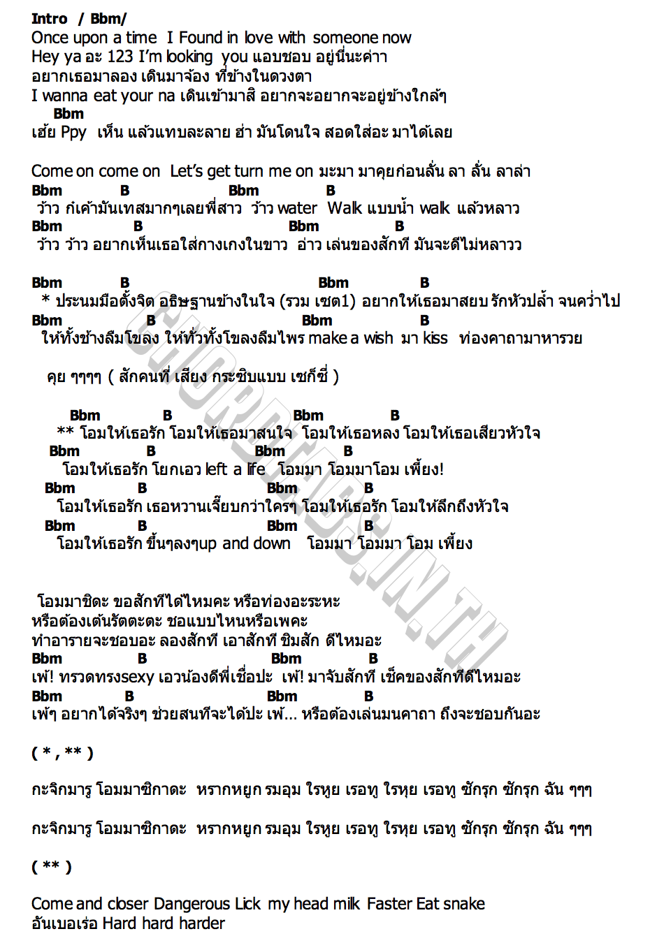 คอร์ด OHM HIWWHEE