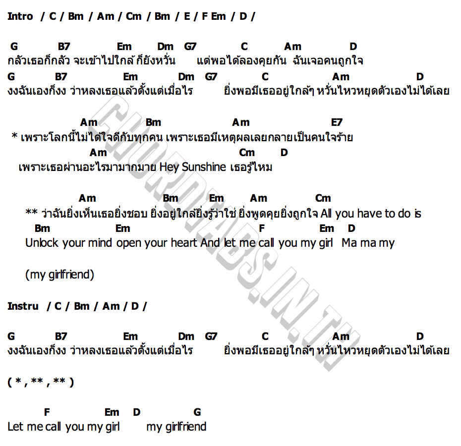 คอร์ด ยิ่งเห็น ยิ่งชอบ Bmine Near