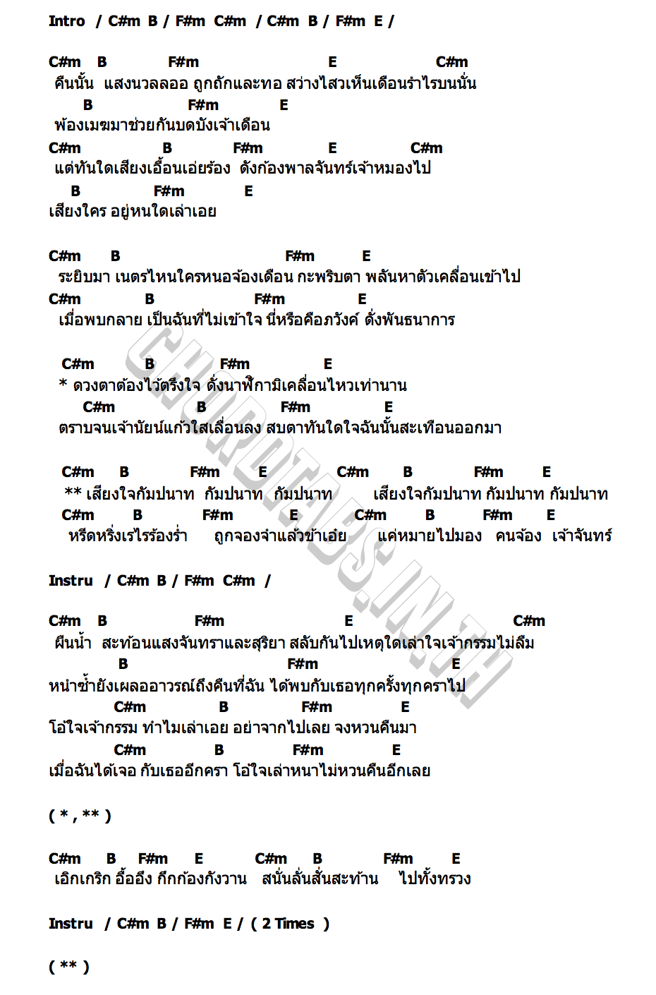 คอร์ด กัมปนาท (Burst) JUNENOM