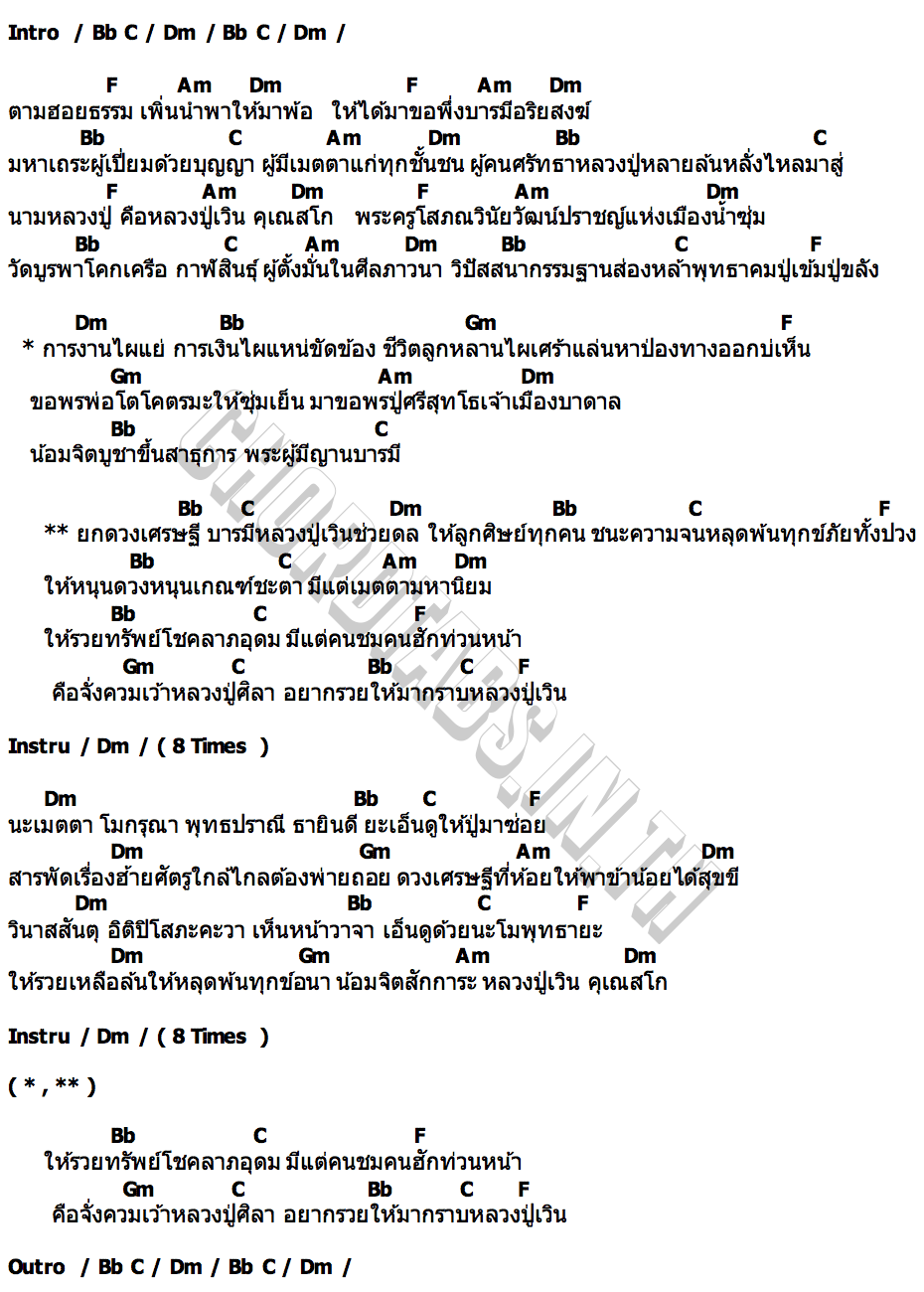 คอร์ด ดวงเศรษฐี(หลวงปู่เวิน คุเณสโก) ก๊อต จิรพัฒน์