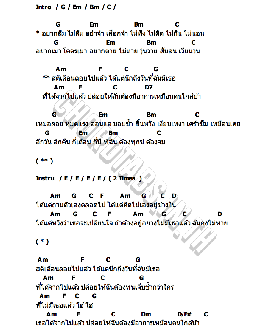 คอร์ด ใกล้บ้า THE STUDIO PROJECT
