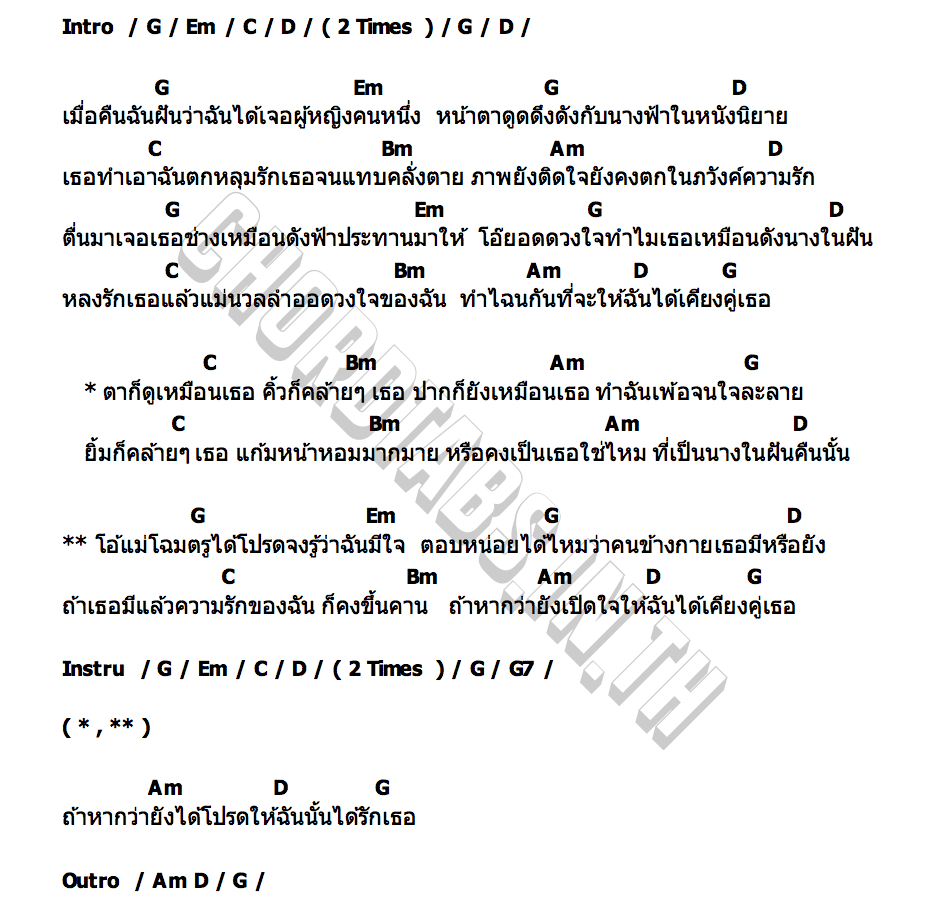 คอร์ด นวลละออ P.Santa