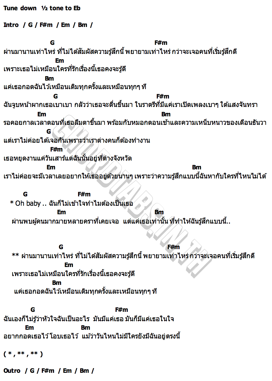คอร์ด นานเท่าไหร่ SAMBLACK
