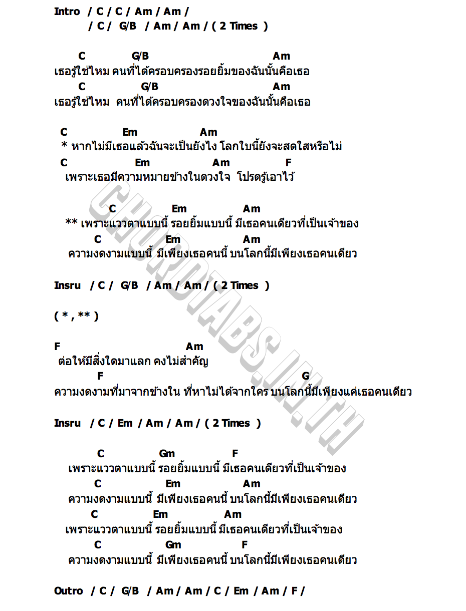 คอร์ด คนเดียวบนโลก ANATOMY RABBIT