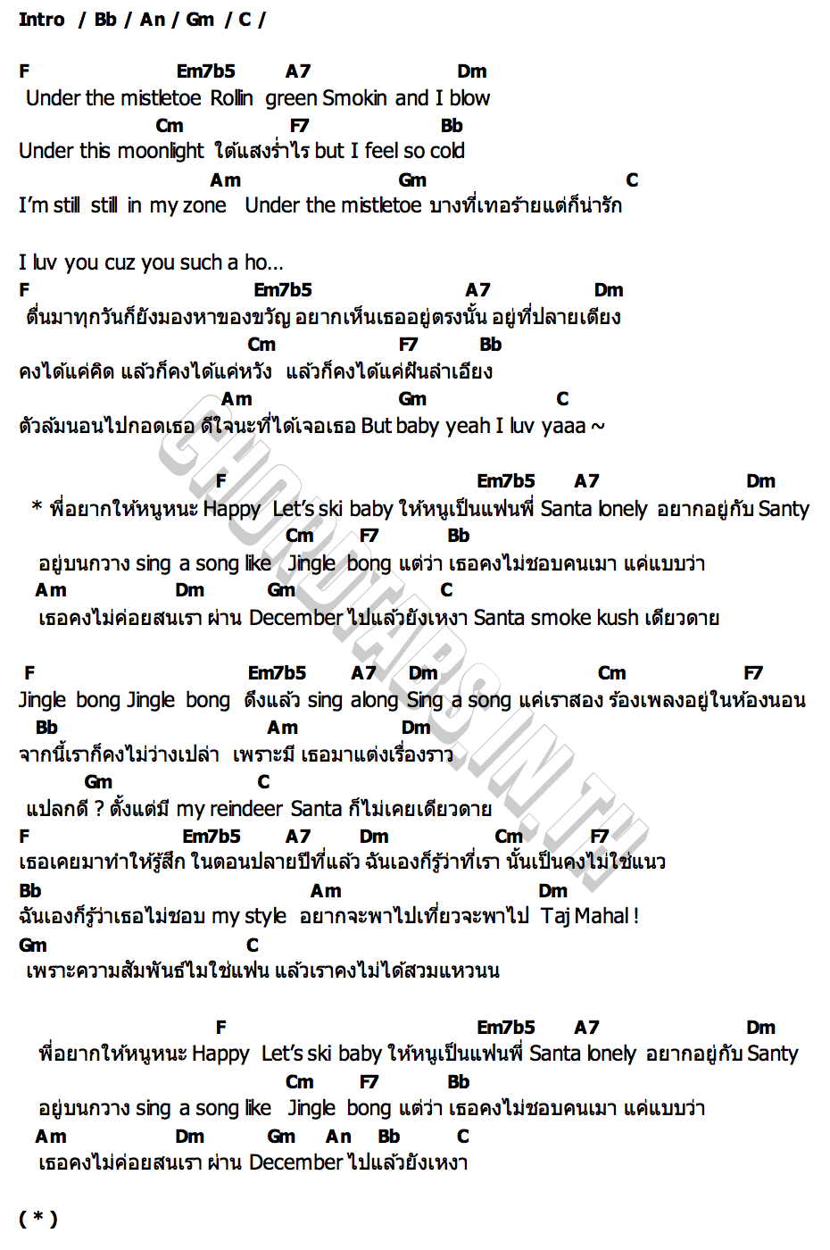 คอร์ด SANTY CDGUNTEE