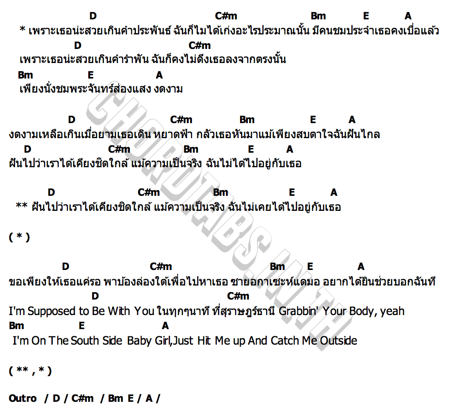 คอร์ด หยาดฟ้า ILLSLICK