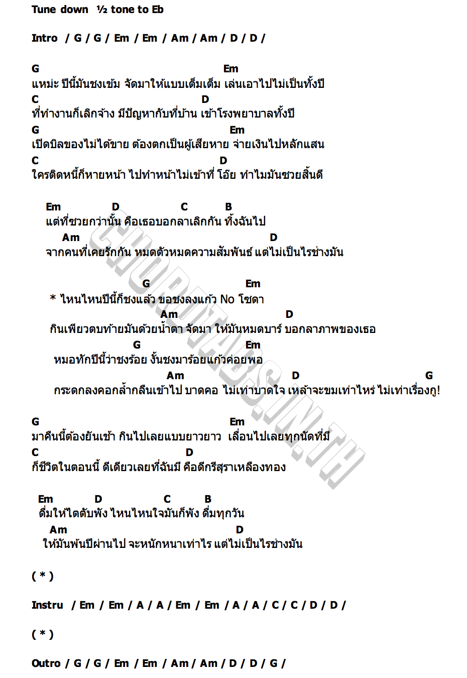 คอร์ด ชงเข้ม TUM WARAWUT