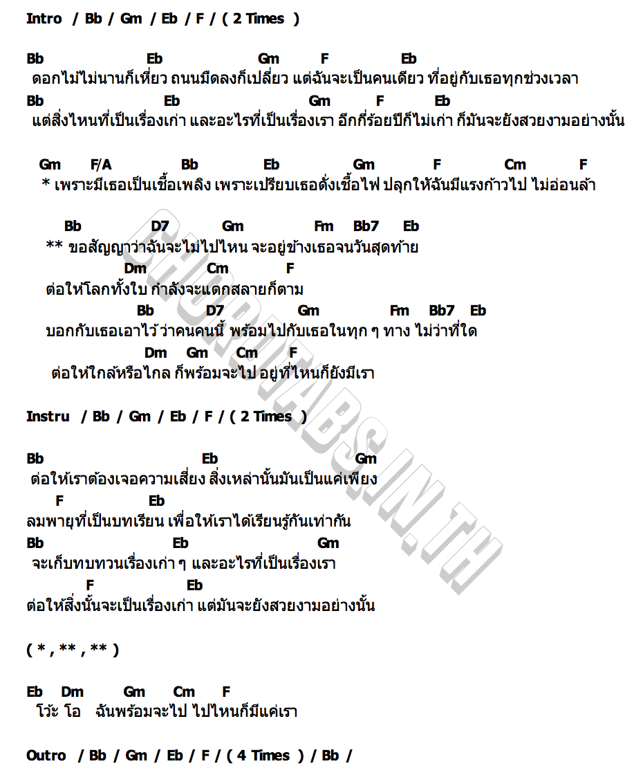 คอร์ด เชื้อเพลิง (My Fuel) First Kanaphan