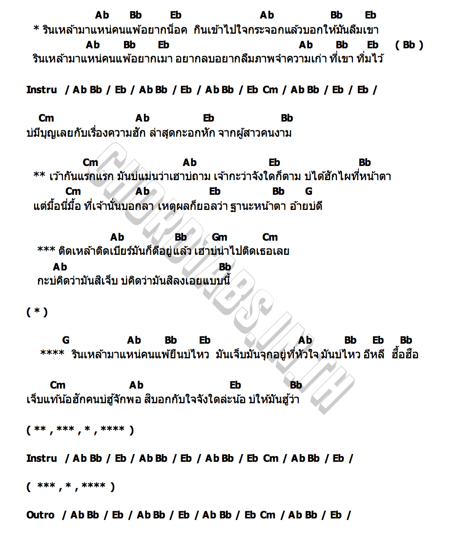 คอร์ด รินเหล้ามาแหน่ อาร์ม ปริญญา