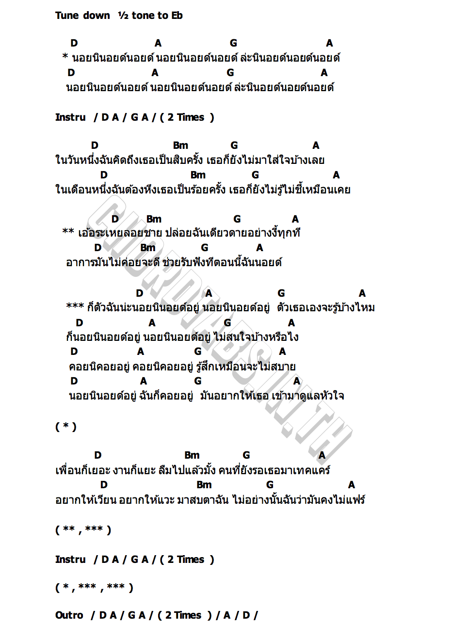 คอร์ด นอยนินอยด์ กอกี้ กวิสรา