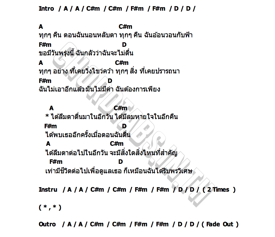 คอร์ด พรวิเศษ (Breath) GiFT MY PROJECT