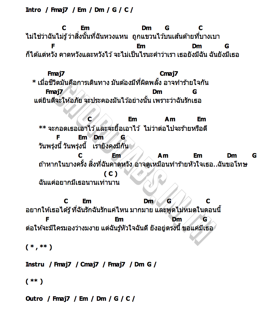คอร์ด ยื้อ หมูยอ เอมปวีร์