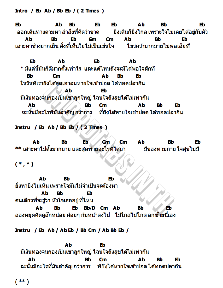 คอร์ด FELTA THEMOONWILLALWAYSBEWITHME