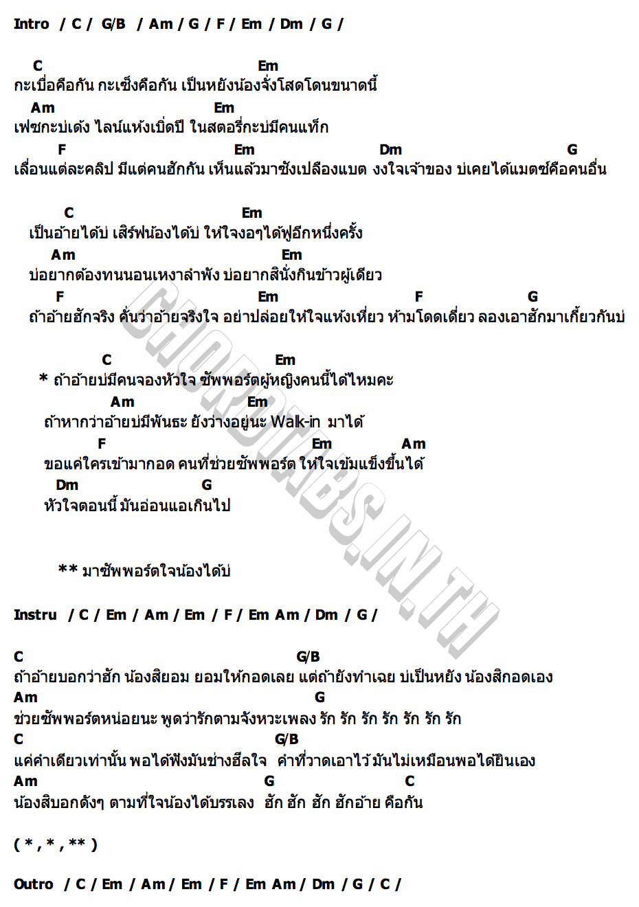 คอร์ด ซัพพอร์ตผู้หญิงคนนี้ได้ไหมคะ เอิร์น สุรัตน์ติกานต์