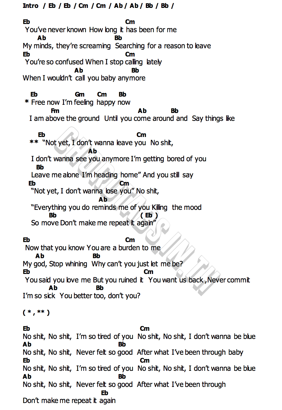 คอร์ด not yet pami