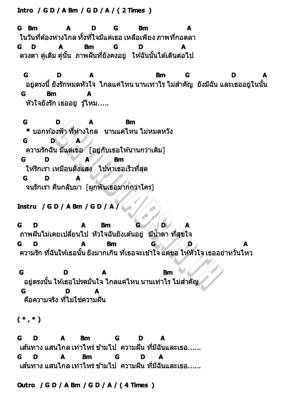 คอร์ด เร็วที่สุด (Later) DoubleDeep