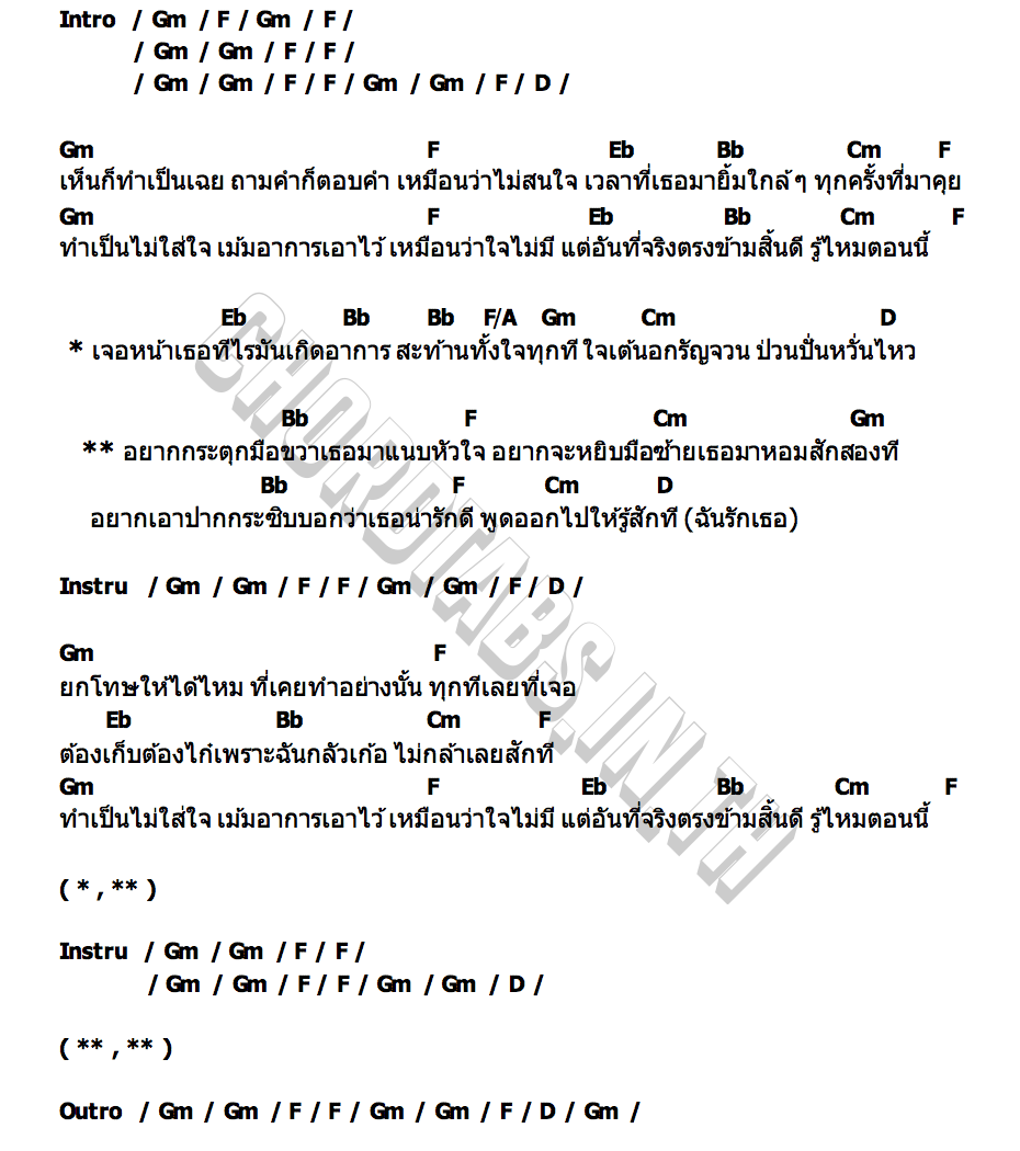 คอร์ด ไก๋ ไอน้ำ