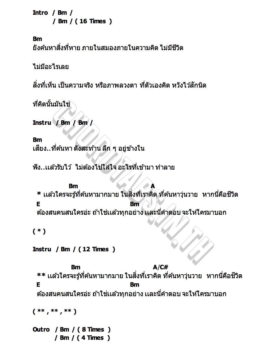 คอร์ด NOISE CANCELLING TOFU