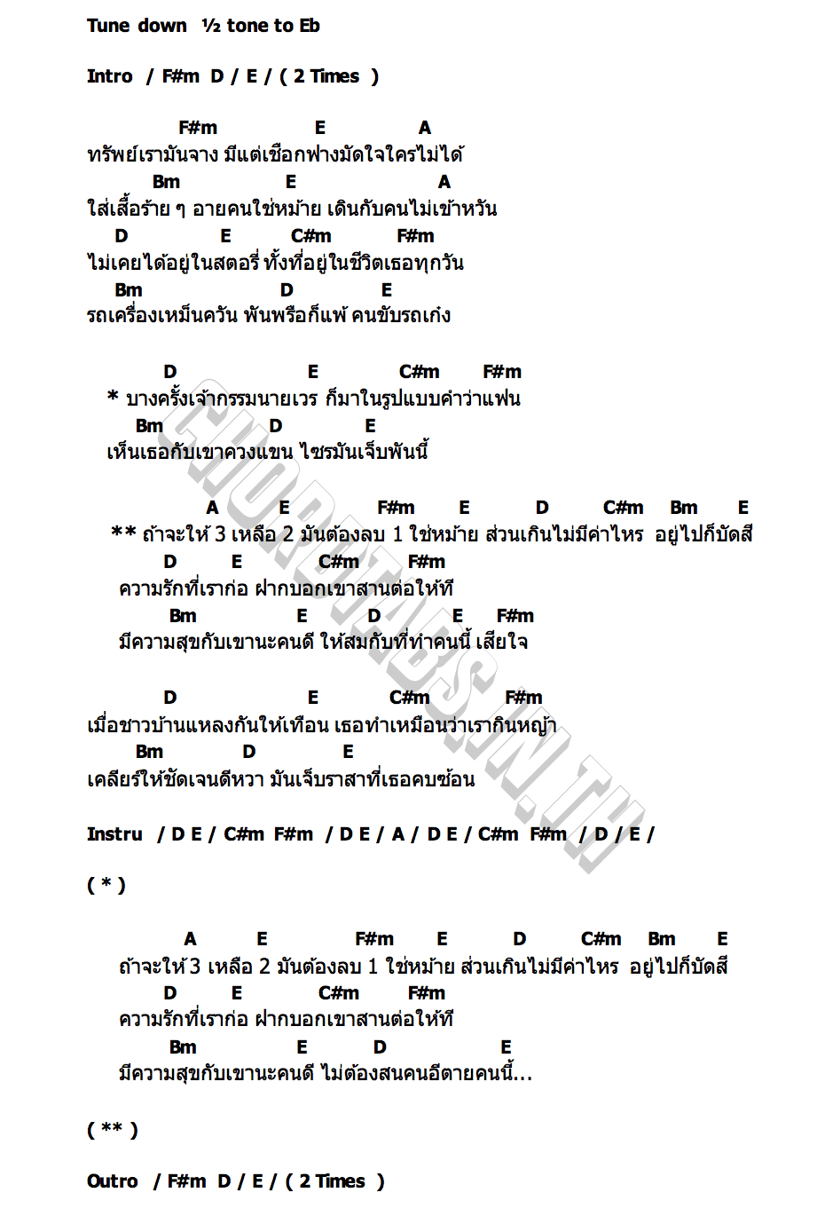 คอร์ด 321 NORMALMAN