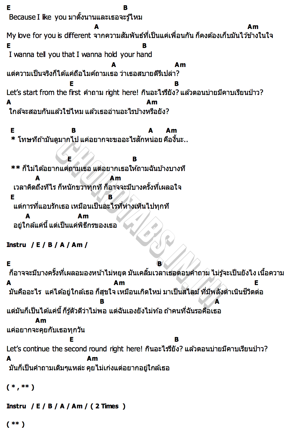 คอร์ด พิธีกร (An Interviewer) iamhartz