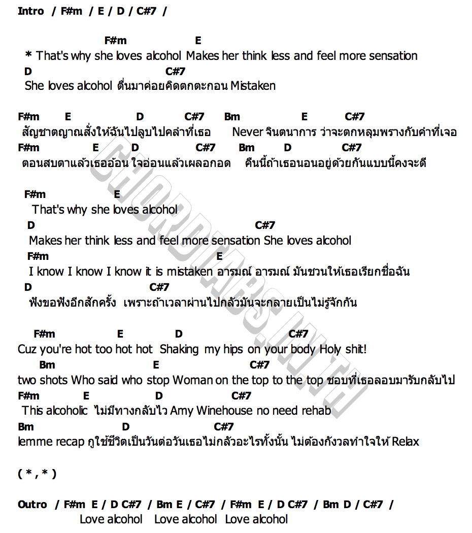 คอร์ด DRANKEINNIT MILLI