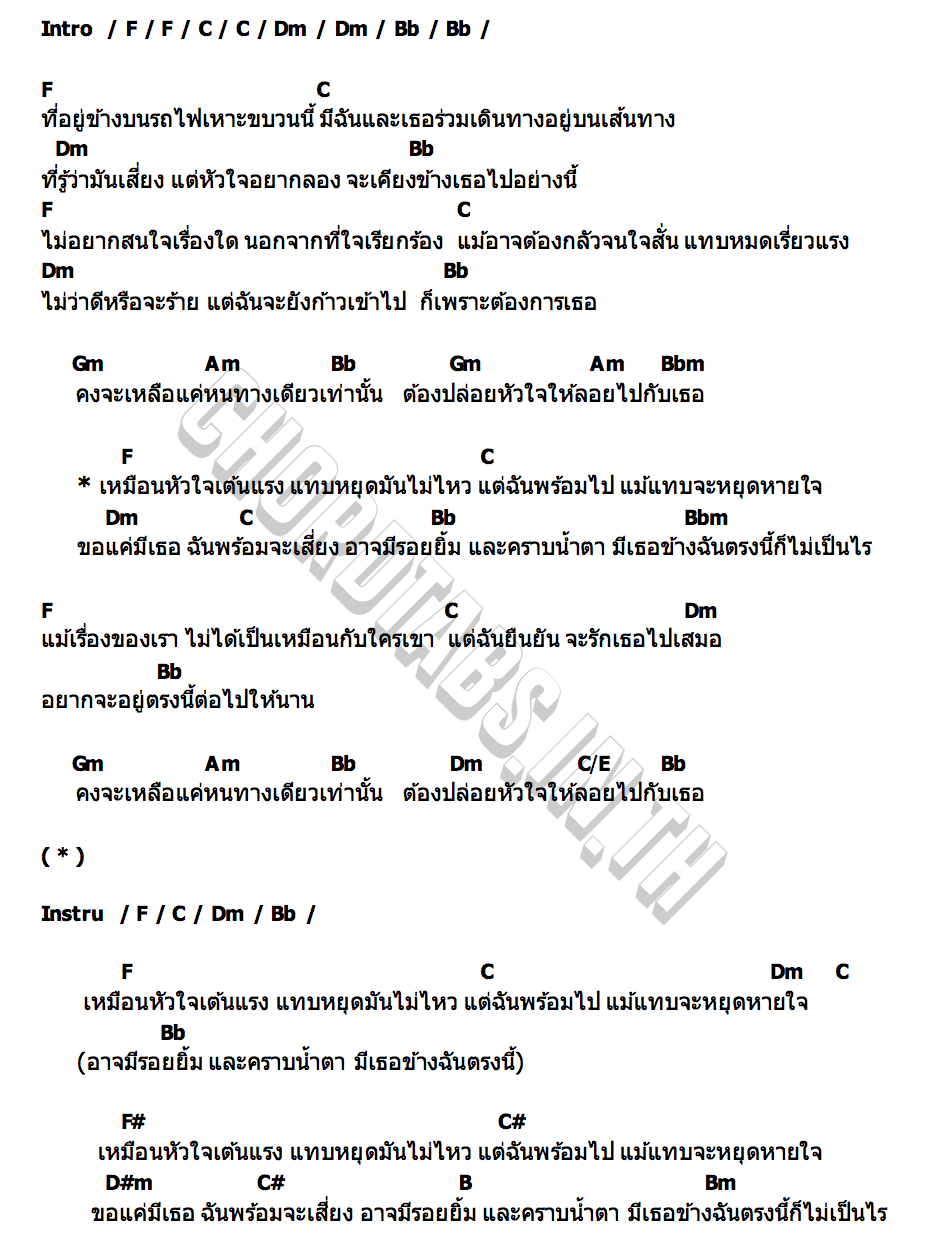 คอร์ด ROLLER COASTER SILVY
