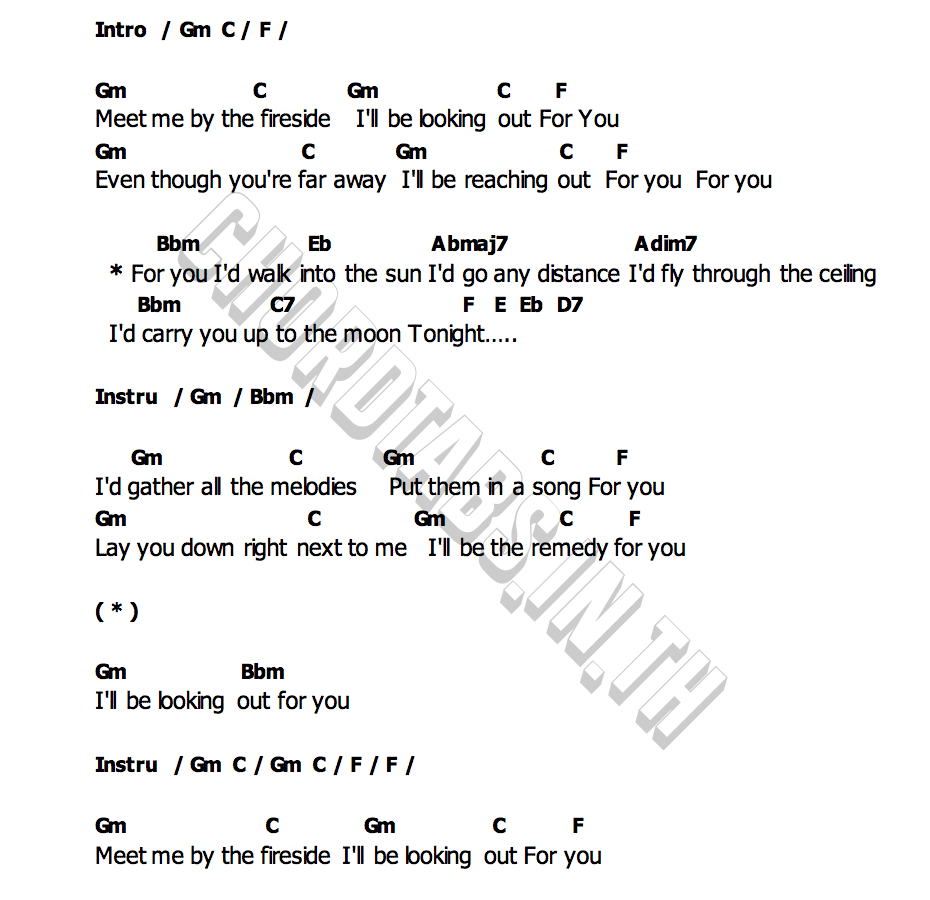 คอร์ด For You WIM