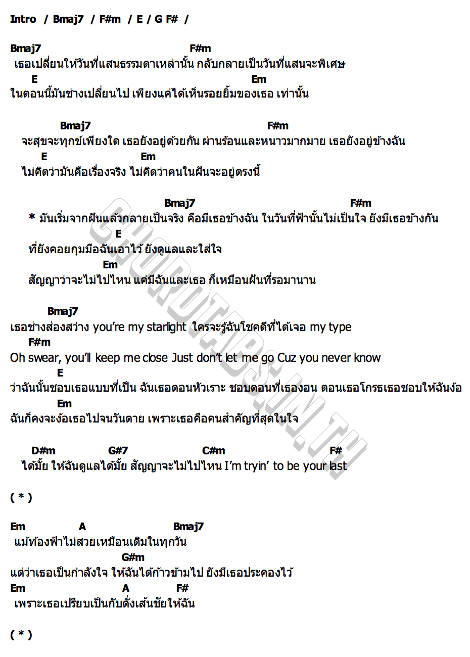 คอร์ด เริ่มจากฝัน OABNITHI