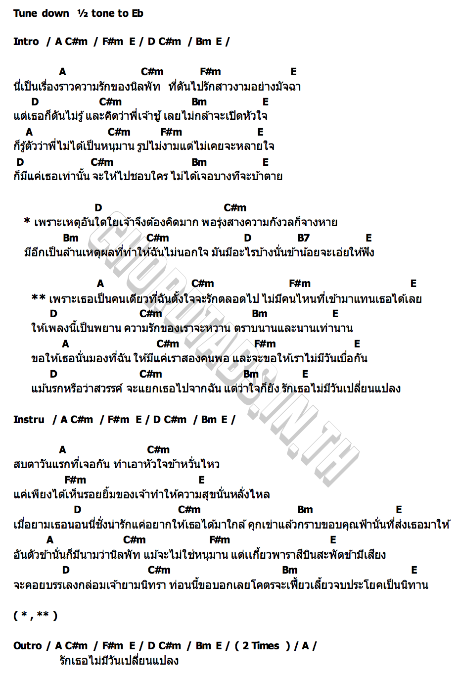 คอร์ด นิลพัท โต๋เหน่อ x ปอนนิพนธ์