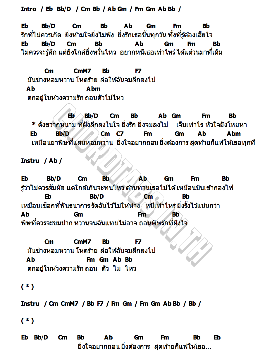 คอร์ด พิษรัก BOWKYLION