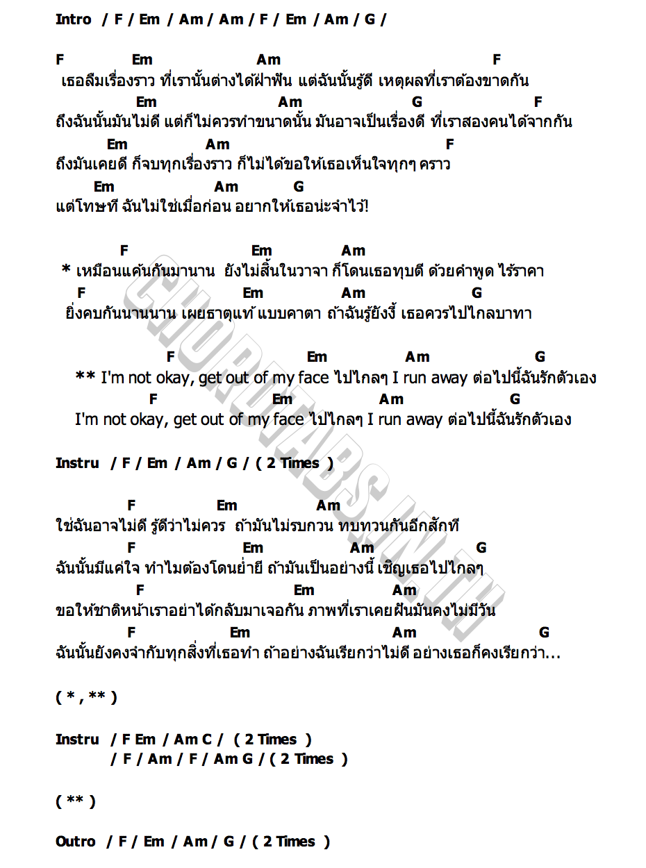 คอร์ด BATA NINJA