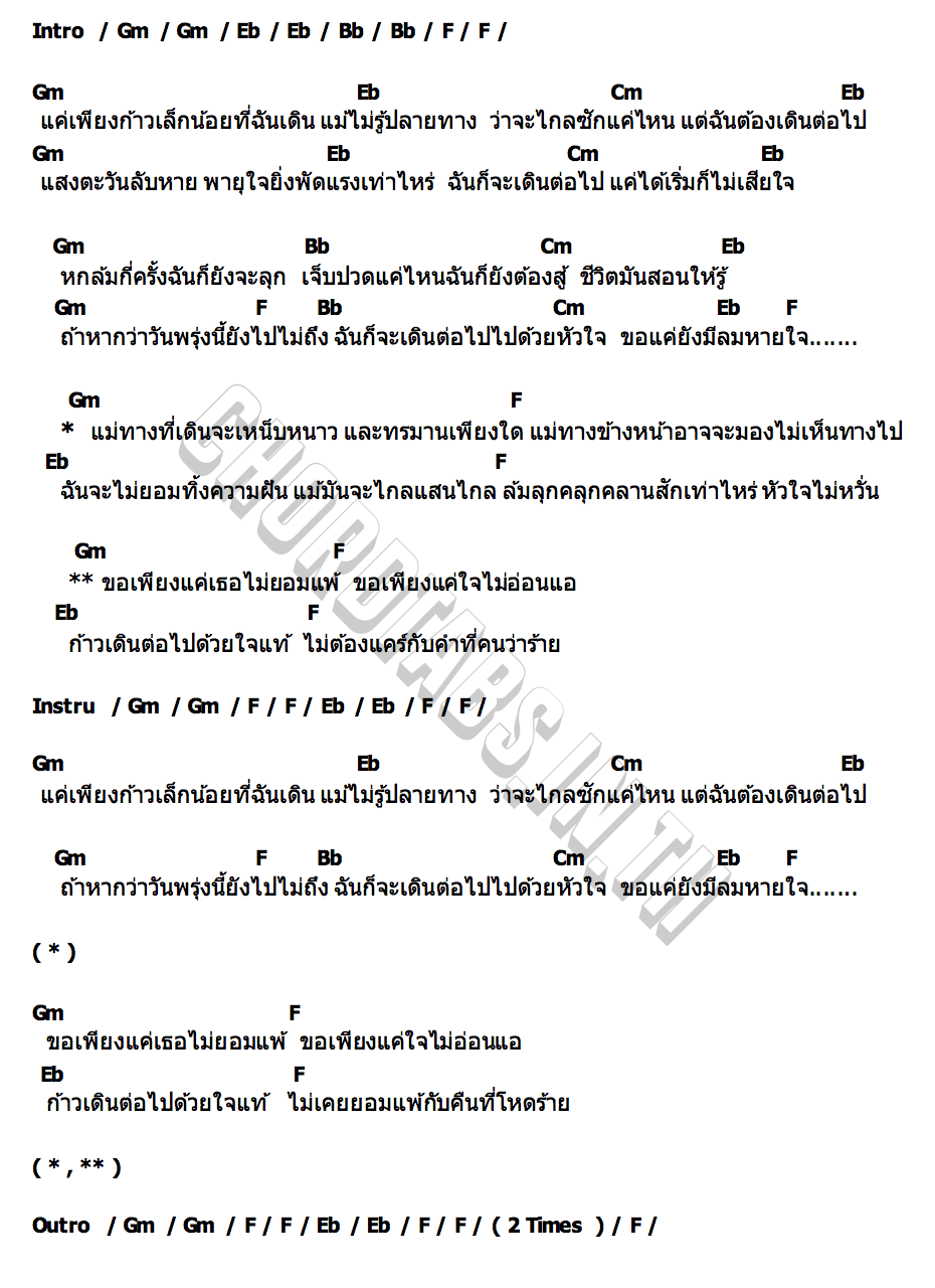คอร์ด รุก หนุ่มมีซอ