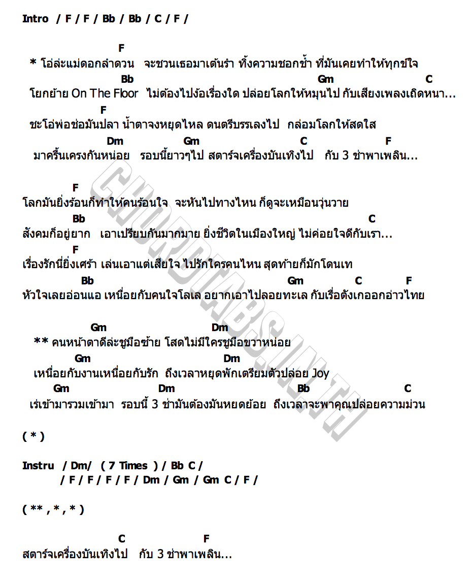คอร์ด สามช่าลำดวน แน๊ท ราเชนท์