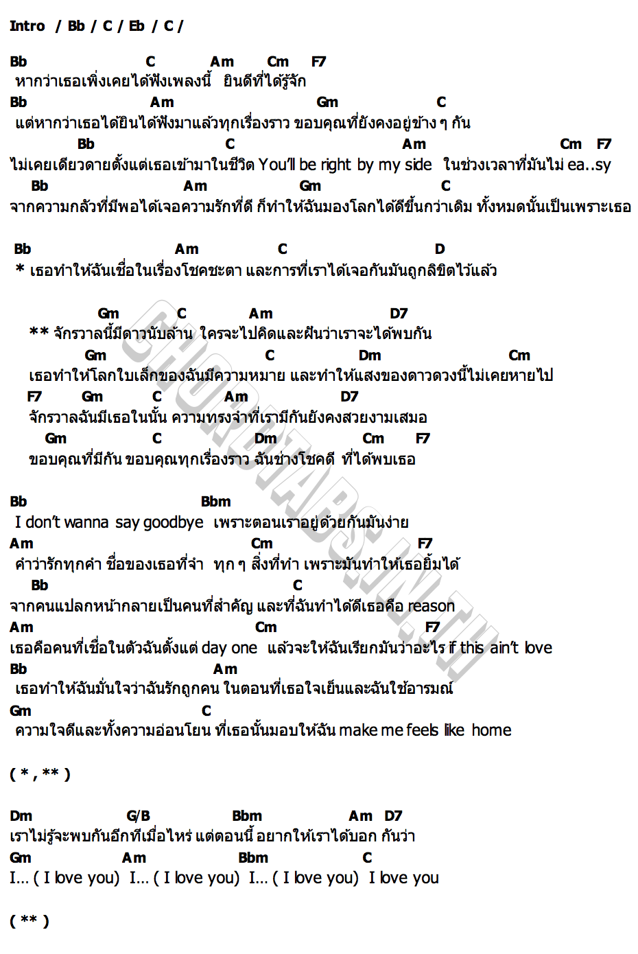 คอร์ด UNIVERSE MXFRUIT
