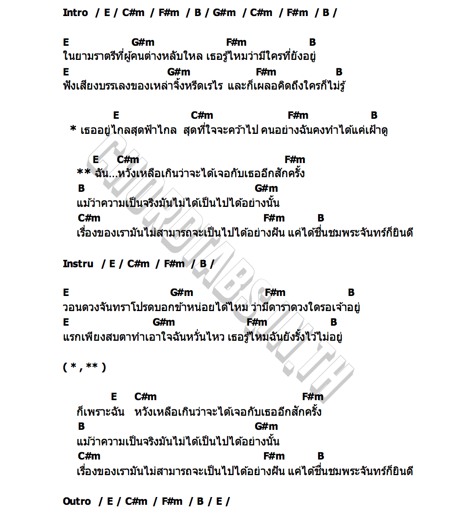 คอร์ด คืนชมจันทร์ OZEEOOS x WRP