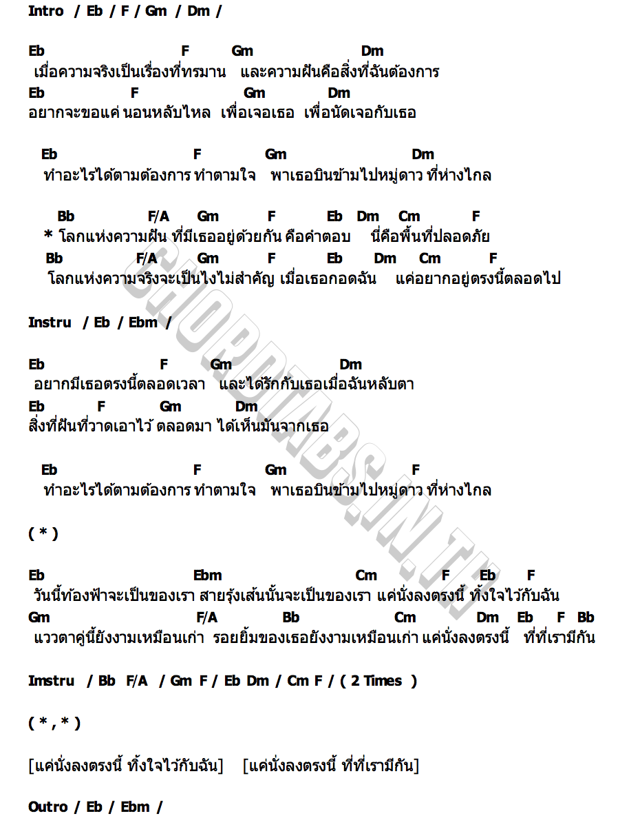 คอร์ด พื้นที่ปลอดภัย (Black Hole) DoubleDeep