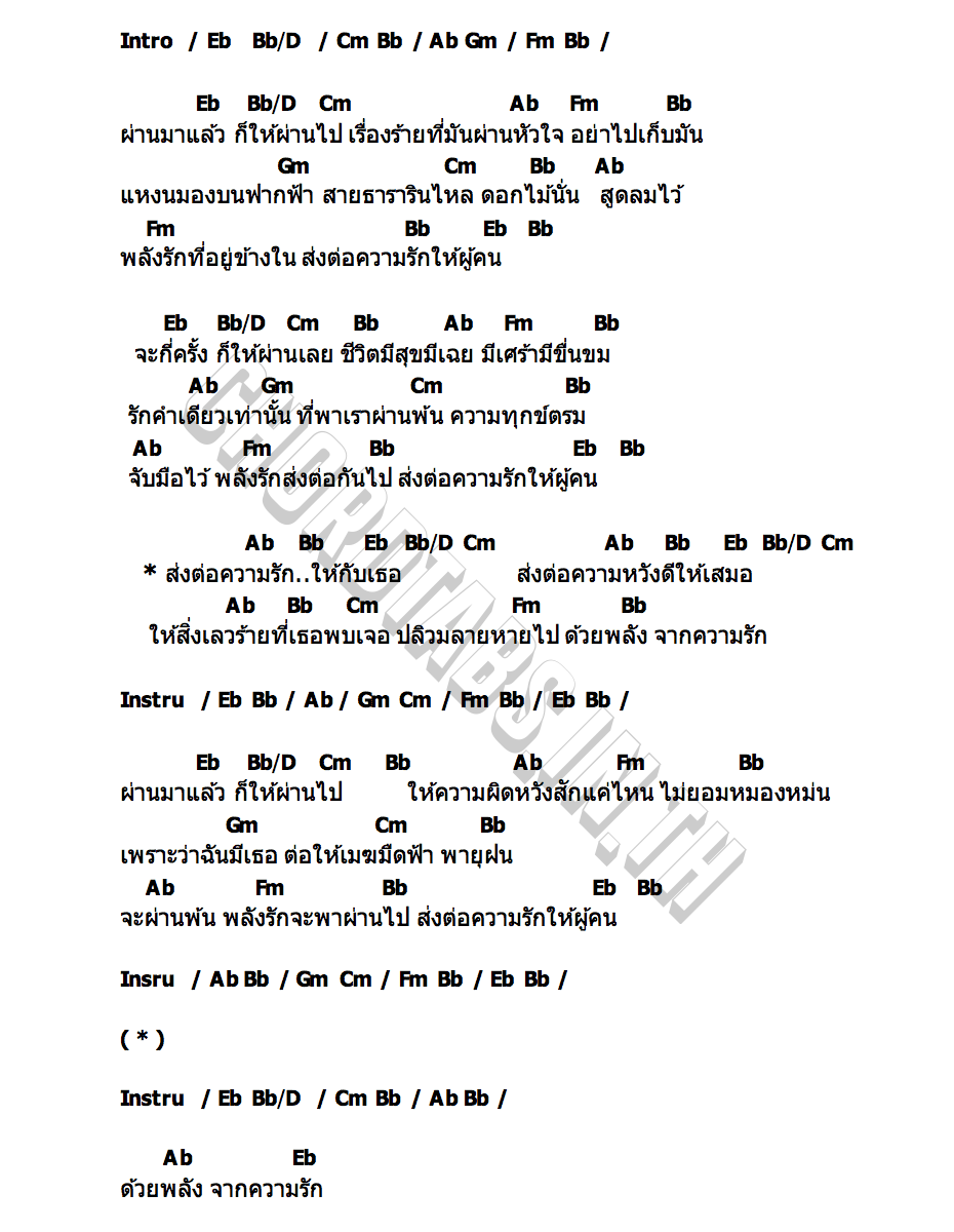 คอร์ด พลังรัก ไรอัล กาจบัณฑิต