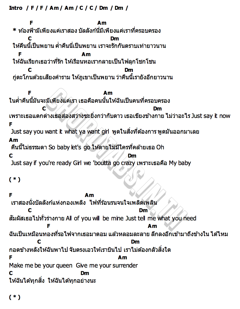 คอร์ด บัลลังก์ (THRONE) ALIE BLACKCOBRA