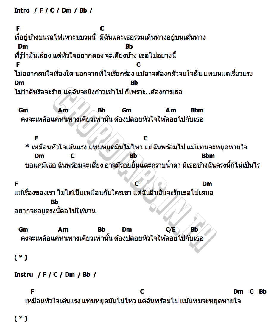 คอร์ด ROLLER COASTER SHELLY x PUNDAO