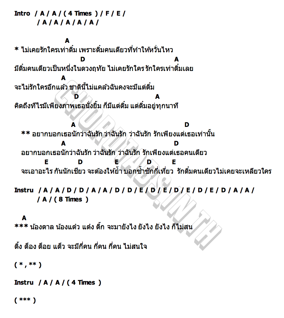 คอร์ด ติ๋ม The Richman Toy