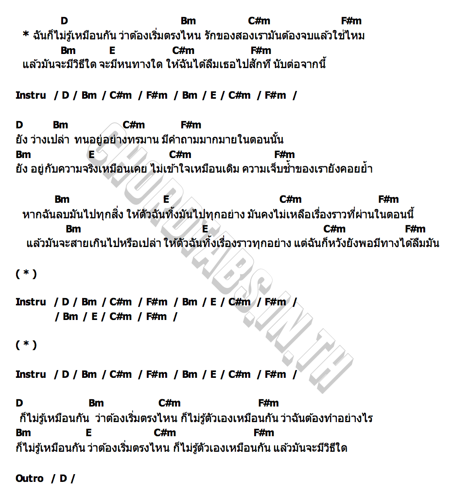 คอร์ด วิธีใด lostbeans