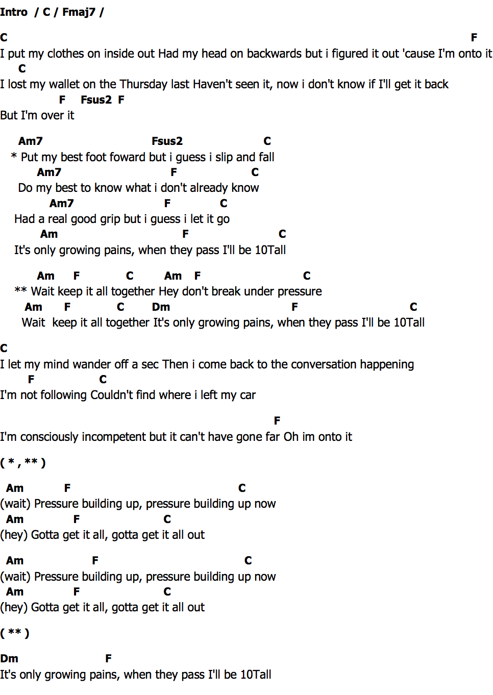 คอร์ด 10Tall Chloe Parché