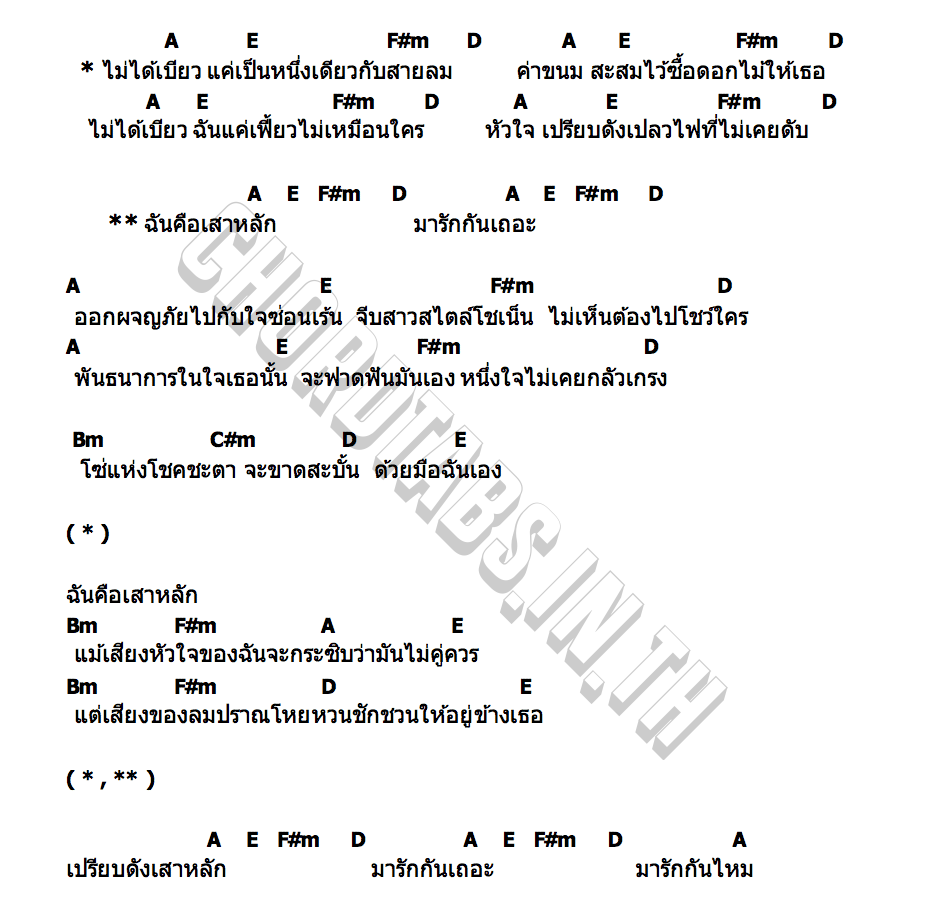 คอร์ด ไม่ได้เบียว When Children