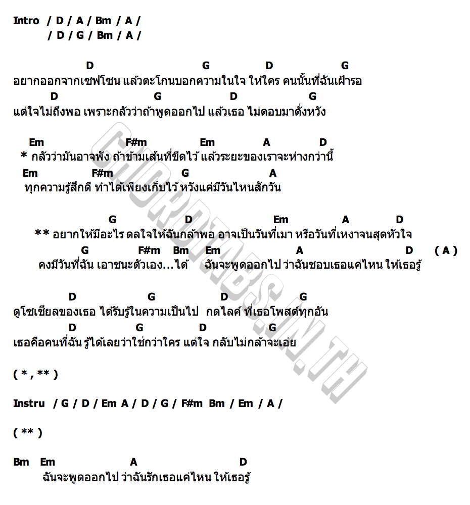 คอร์ด เซฟโซน (Safe Zone) ศรราม เทพพิทักษ์