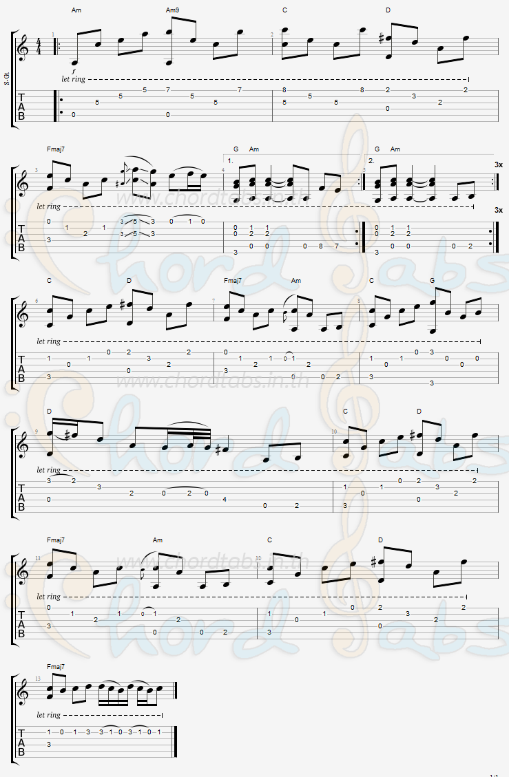 แทป Stairway_to_Heaven Led Zeppelin