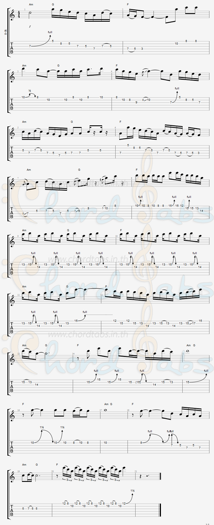 แทป Stairway_to_Heaven Led Zeppelin