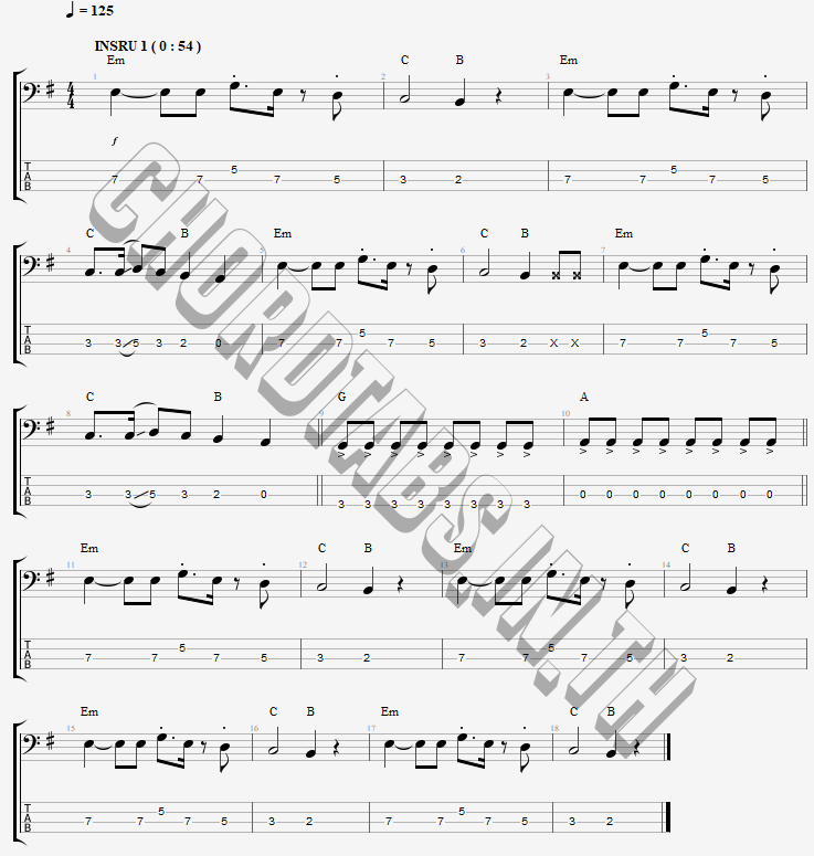 แทป Seven_Nation_Army The White Stripes