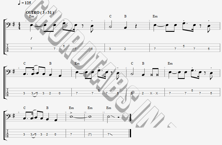 แทป Seven_Nation_Army The White Stripes