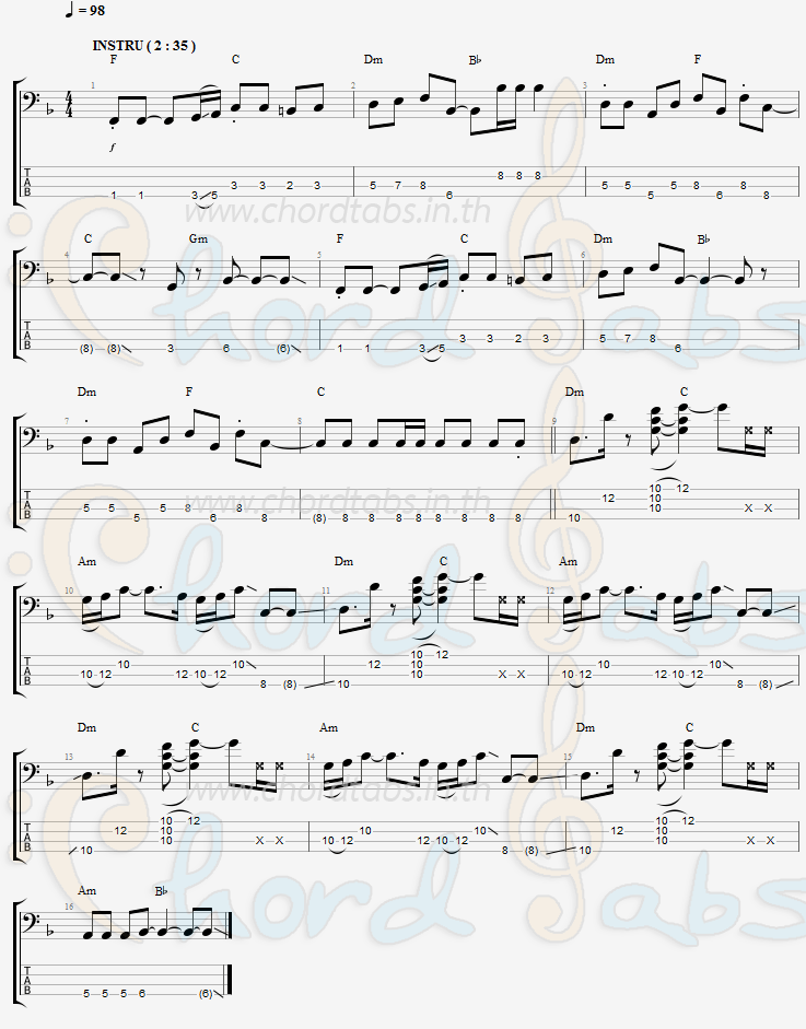 แทป Soul_To_Squeeze Red Hot Chili Peppers